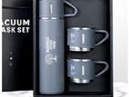 Double Cup Stainless Steel Hot and Cold Vacuum Flask 500ml