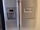 Double Door Fridge Freezer (american Style)(used)