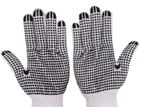 Double Dot Cotton Gloves