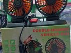 Double Head Vehicle Fan