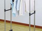 Double Pole Cloth Rack - Adjustable