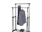 Double Pole Telescopic Adjustable - Cloth Racks