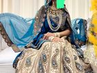 Double Shawl Bridal Lehenga