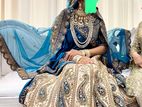 Double Shawl Bridal Lehenga