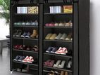 Double Side 6 Layers - Cloth Roll Up- Wardrobe Shoe Rack