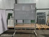 Double sided White board With Movable stand 4x3