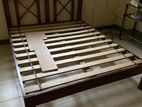 Double Wooden Bed