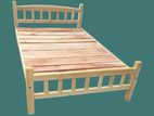 DOUBLE WOODEN BEDS 6×4FT