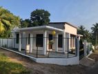 down floor completed with slab House horpe station road ragama