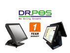 DR POS All In One Touch Unit Single Dual Display