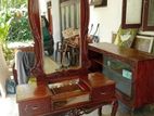 Dressing Table ඩ්‍රෙසින් ටේබල් (තේක්ක)