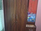 Dressing table with cupboard
