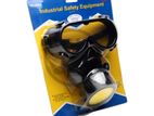 Dual Cartridge Safety Mask + Anti-Fog Goggles Herman HT 054
