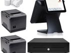 Dual Display Touch Monitor With POS System Restaurant Package