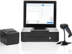 Dual Display Touch Monitor With POS System Restaurant Package