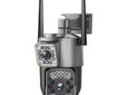 Dual Lens 4G IP Camera 4MP 4K Surveillance Cameras