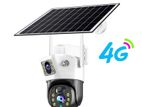Dual Lens Solar Camera 4G SIM