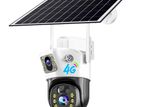 Dual Lens Solar CCTV Camera