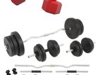 Dumbbell Weight Plate Barbell Set 30Kg 10/20/30/40/50Kg