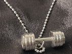 Dumbell Necklace