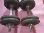 Dumbell with 20kg Plates