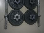 Dumbells with Plate