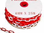 Durable Plastic Chain Barrier - 6MM x 25M Roll