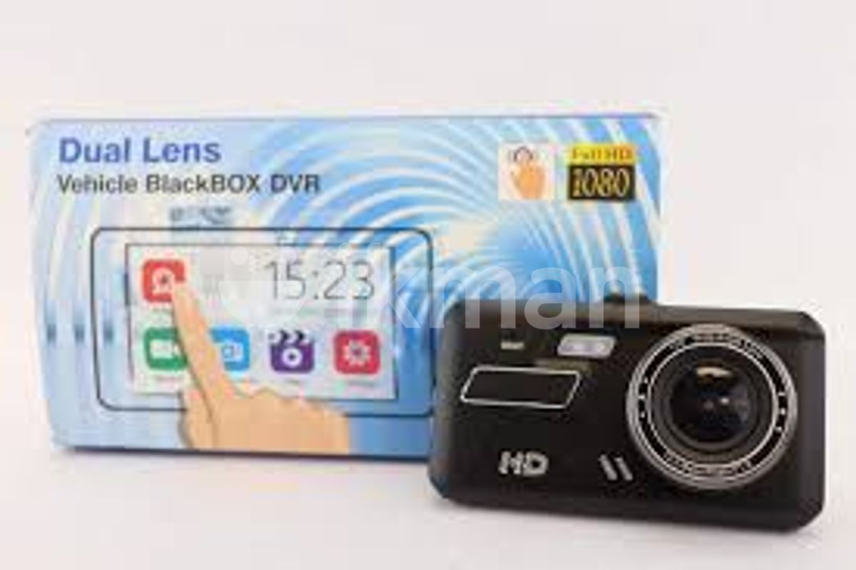 Vehicle blackbox dvr dual clearance lens