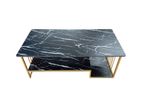 E5225b Gold and Black Marble Table 1 (Ap-33)