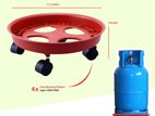 Easy Movable Trolley Gas Cylinder -