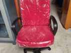 ECH005 Red Hi Back Office Chair