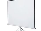 Eco Plus Tripod Projector Screen 6*6
