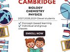 Edexcel with Cambridge Classes for biology, chemistry, physics