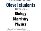 Edexcel with Cambridge classes for Future olevel students