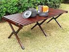 Egg Roll Portable Camping Table