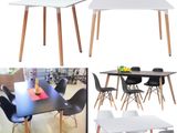 Eggy Dinning Tables & Chairs