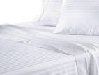 Egyptian Cotton Extra Soft Stripe Flat Sheets