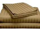 Egyptian Stripe Bed Sheets with 2 Pillow Covers