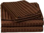 Egyptian Strips King Size Bedsheet With 2 Pillow Covers (90"x100")