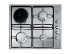 Elba 3 Gas Burner Cooker Hob With 1 Hot Plate (