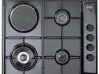 Elba 4 Burner Safety Cooker Hob 60cm With Hot Plate