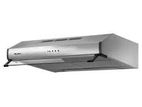 Elba Flat Hood 60CM - Silver ECH-620 SS