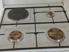 Elba Four Burner with Hot Plate