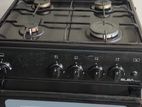 Elba Stainless Steel Four Burner Gas Cooker with Oven