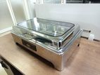 Electric Chafing Dish with Glass Top