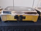 Electric Chafing Dish with Temperature Display