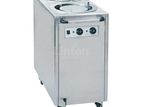 ELECTRIC COMMERCIAL DOUBLE PLATE WARMING TROLLEY 🍽️🔥 FLASH SALE 🔥