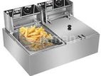 Electric Cooking Deep Fryer Double 12L