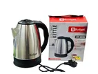 Electric Cordless Automatic Kettle Heater 1800 ml Jug silver