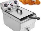 Electric Deep Fryer with tap Single 6L